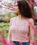 Petite Pointelle Tank — ажурный топ спицами