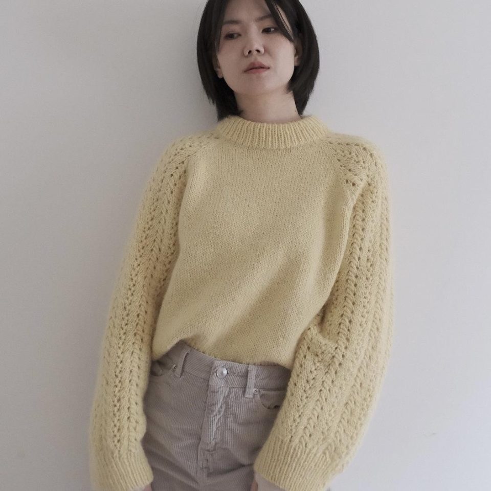 Limonata Sweater — женский пуловер спицами
