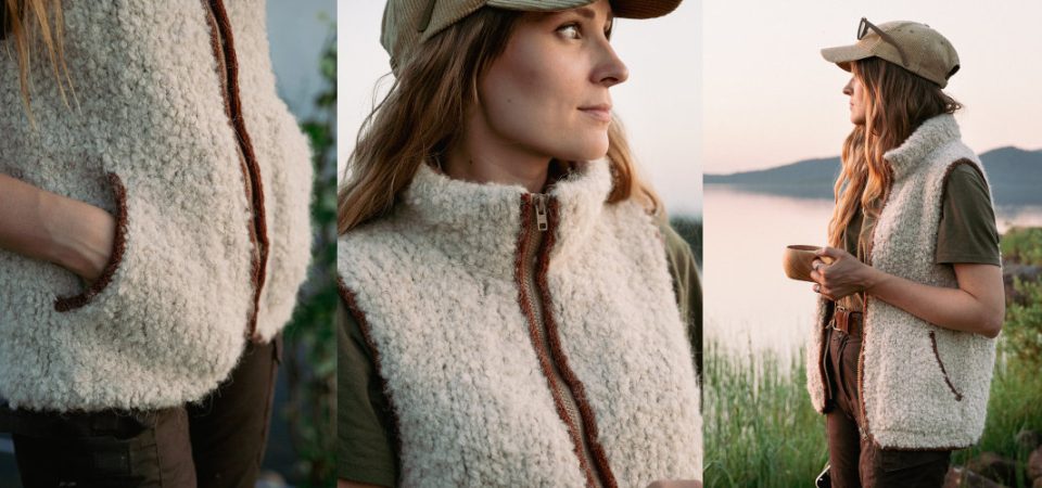 Вязание безрукавки Misty Bay спицами